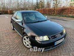 2003 Audi S3 1.8T 225 BHP Quattro with FSH in excellent condition