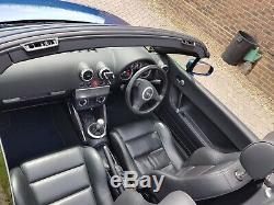 2004 Audi TT Convertible 1.8 Quattro 225BHP VERY LOW MILEAGE FULL BLACK LEAT