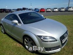 2007 Audi Tt 3.2 Quattro 250bhp Manual 6 Sp Coupe In Silver, Red Leather H/seats