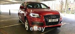 2010 Audi Q7 S-line Plus 240 Bhp Quattro Fully Loaded Candy Red 20 Alloys Afsh