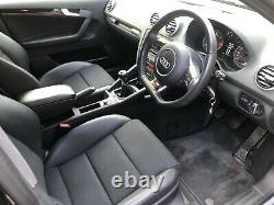 2012 Audi A3 2.0 TDI 170 Bhp 6 Speed Quattro Black Edition 5dr Hatchback Diesel
