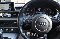 2014 Audi A6 C7 3.0 AVANT TDI QUATTRO (245bhp) S LINE S TRONIC BLACK 68K ONLY