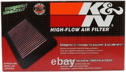 AIR FILTER REPLACEMENT K&N M-1532 For AUDI A8 QUATTRO 4.2 V8 EXCEPT 351BHP 2010