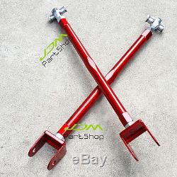 Adjustable Rear Camber Arms Kit Red For Audi TT Mk1 1.8T S3 Quattro 225BHP 4WD