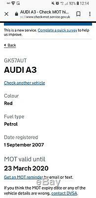 Audi A3 2.0 Tfsi S-Line Quattro Special Edition 6 Speed 248 bhp