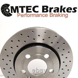 Audi TT 1.8T Quattro 225bhp 1999-2005 Rear Drilled Brake Discs & Pads