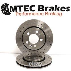 Audi TT 1.8T Quattro 225bhp 1999-2005 Rear Drilled Brake Discs & Pads