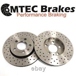 Audi TT 1.8T Quattro 225bhp 1999-2005 Rear Drilled Brake Discs & Pads