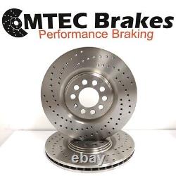 Audi TT 1.8T Quattro 225bhp 99-05 Front Rear MTEC Drilled Brake Discs & Pads