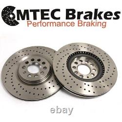 Audi TT 1.8T Quattro 225bhp 99-05 Front Rear MTEC Drilled Brake Discs & Pads