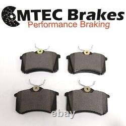 Audi TT 1.8T Quattro 225bhp 99-05 Front Rear MTEC Drilled Brake Discs & Pads