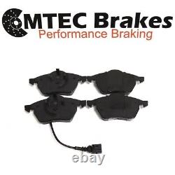 Audi TT 1.8T Quattro 225bhp 99-05 Front Rear MTEC Drilled Brake Discs & Pads