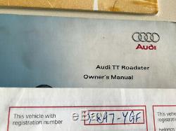 Audi TT Mk1 Convertible Roadster 1.8T Quattro 180 bhp 2001 Silver