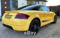 Audi TT Quattro 180bhp Coupe in Stunning Yellow with Metallic Black roof