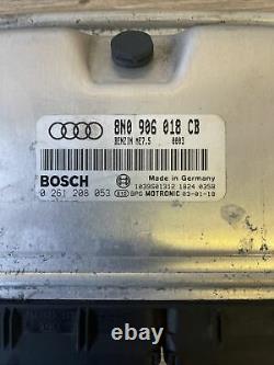 Audi Tt Mk1 98-06 8n Quattro 225 Bhp Bam Bosch Engine Ecu 8n0906018cb