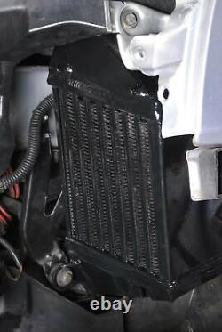 Black Aluminium Side Mount Intercooler Kit For Audi Tt 1.8t Quattro 225bhp 98-06