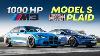 Drag Race 1 000hp Bmw M3 Vs 1 000hp Tesla Model S Plaid
