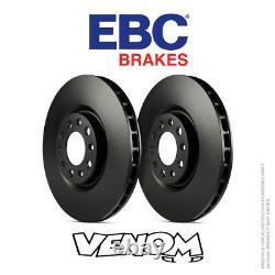 EBC OE Front Brake Discs 318mm for Audi A4 Quattro 8WithB9 2.0 TD 190bhp 15- D2025