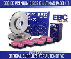 EBC REAR DISCS AND PADS 245mm FOR AUDI A4 QUATTRO 2.0 TD 140 BHP 2004-08