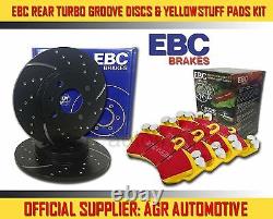 EBC REAR GD DISCS YELLOWSTUFF PADS 310mm FOR AUDI A8 QUATTRO 3.2 256 BHP 2005-07