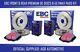 Ebc Front + Rear Discs And Pads For Audi A3 Quattro (8p) 2.0 Td 140 Bhp 2004-07