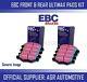 Ebc Front + Rear Pads Kit For Audi A4 Quattro 2.0 Td 143 Bhp 2008-11