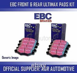 Ebc Front + Rear Pads Kit For Audi A8 Quattro 4.2 Td 326 Bhp 2005-10