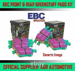 Ebc Greenstuff Front Rear Pads Kit For Audi A3 Quattro 8p 2.0 Td 170 Bhp 2009-13