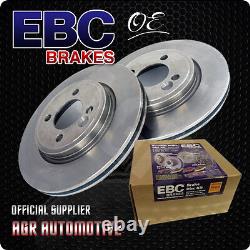 Ebc Premium Oe Front Discs D1045 For Audi A4 Quattro 2.0 Td 140 Bhp 2004-08