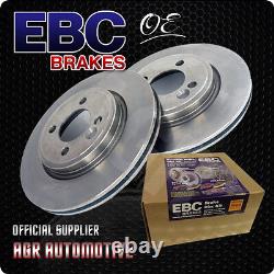 Ebc Premium Oe Front Discs D1606 For Audi Tt Quattro 3.2 250 Bhp 2006-10