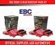 Ebc Redstuff Front + Rear Pads Kit For Audi A6 Quattro 1.8 125 Bhp 1996-98