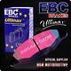 Ebc Ultimax Front Pads Dpx2150 For Audi A3 Quattro (8v) 1.8 Turbo 180 Bhp 2012