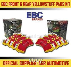 Ebc Yellowstuff Front + Rear Pads Kit For Audi A4 Quattro 2.0 Td 170 Bhp 2008-11