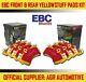 Ebc Yellowstuff Front + Rear Pads Kit For Audi Tt Quattro 3.2 250 Bhp 2003-06