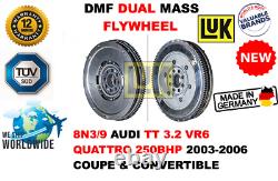 For 8n3/9 Audi Tt 3.2 Vr6 Quattro 250bhp 2003-2006 New Dual Mass Dmf Flywheel