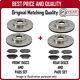 Front And Rear Brake Discs And Pads For Audi A4 3.0 Tdi Quattro (245bhp) 12/2011