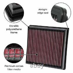 K&N Air Filter Replacement M-1532 For Audi A8 Quattro 3.0L V6 Except 250BHP