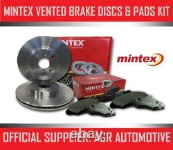 MINTEX FRONT DISCS AND PADS 288mm FOR AUDI A4 AVANT 2.4 QUATTRO 165 BHP 1997-01