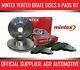 MINTEX FRONT DISCS AND PADS 312mm FOR AUDI A1 2.0 TFSI QUATTRO 256 BHP 2012