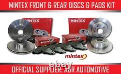 Mintex Front + Rear Discs And Pads For Audi A3 Quattro 8p 2.0 Td 140 Bhp 2004-07