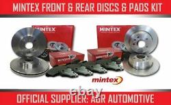 Mintex Front + Rear Discs And Pads For Audi Tt Quattro 1.8 Turbo 180 Bhp 1999-06