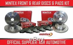 Mintex Front + Rear Discs And Pads For Audi Tt Quattro 1.8 Turbo 225 Bhp 1998-06
