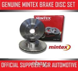 Mintex Rear Brake Discs Mdc2290 For Audi Tt Quattro 3.2 250 Bhp 2006-10