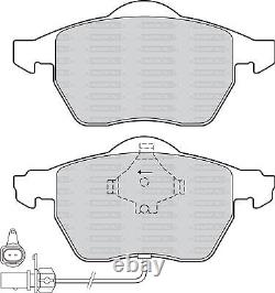 OEM SPEC FRONT DISCS AND PADS 312mm FOR AUDI A4 QUATTRO 2.0 TD 140 BHP 2004-08