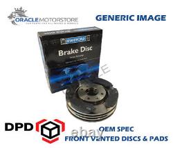 OEM SPEC FRONT DISCS PADS 320mm FOR AUDI A4 QUATTRO 2.0 TD 170 BHP 2008-11
