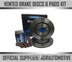 OEM SPEC REAR DISCS AND PADS 280mm FOR AUDI A8 QUATTRO 3.7 280 BHP 2004-07