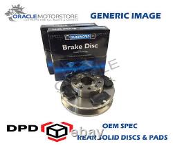 OEM SPEC REAR DISCS PADS 300mm FOR AUDI A5 QUATTRO 2.0 TD 174 BHP 2011
