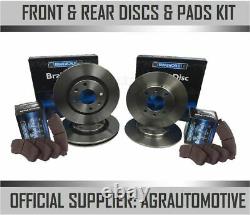 Oem Front + Rear Discs Pads For Audi A3 Quattro 8p 2.0 Td 140 Bhp 2004-07 Opt2