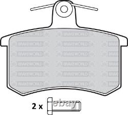 Oem Spec Front And Rear Discs Pads For Audi A6 Quattro Avant 2.0 140 Bhp 1994-98