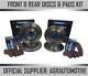 Oem Spec Front + Rear Discs And Pads For Audi Q3 Quattro 2.0 Td 177 Bhp 2011